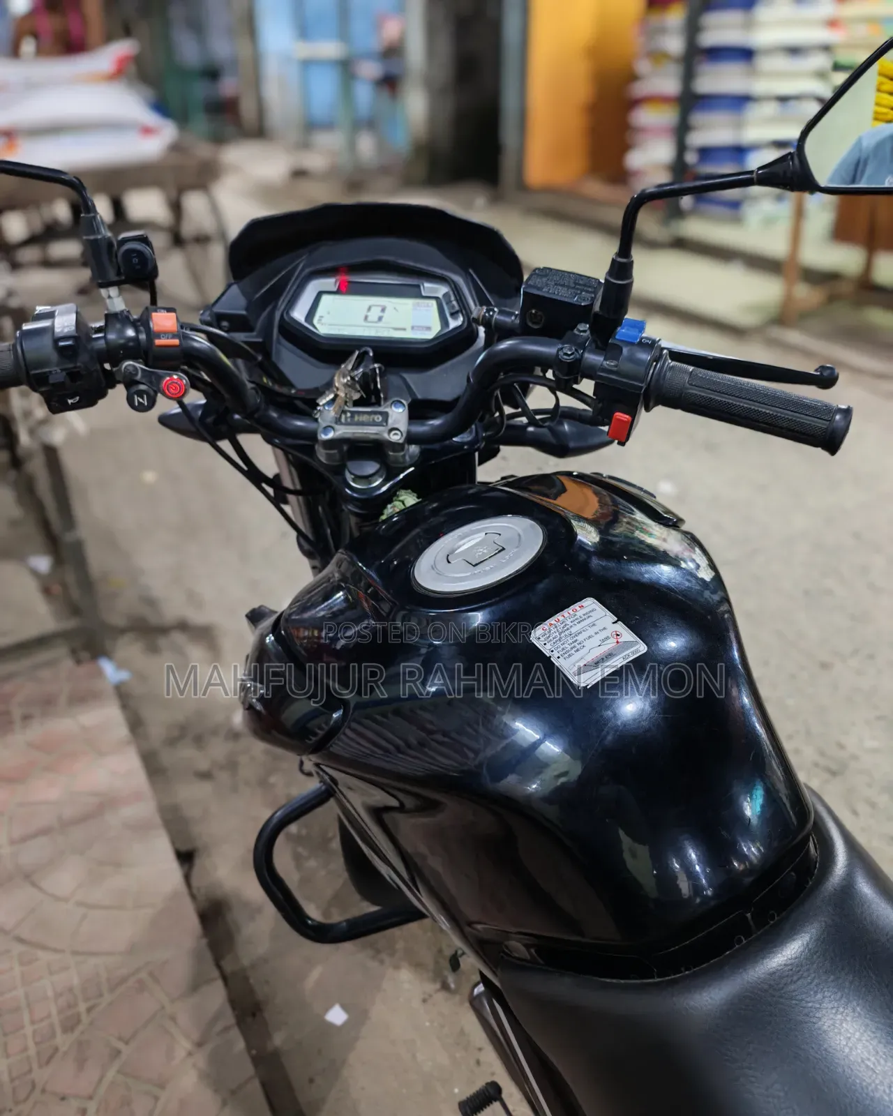 Hero Ignitor XTEC 125 Refresh 2023 Black
