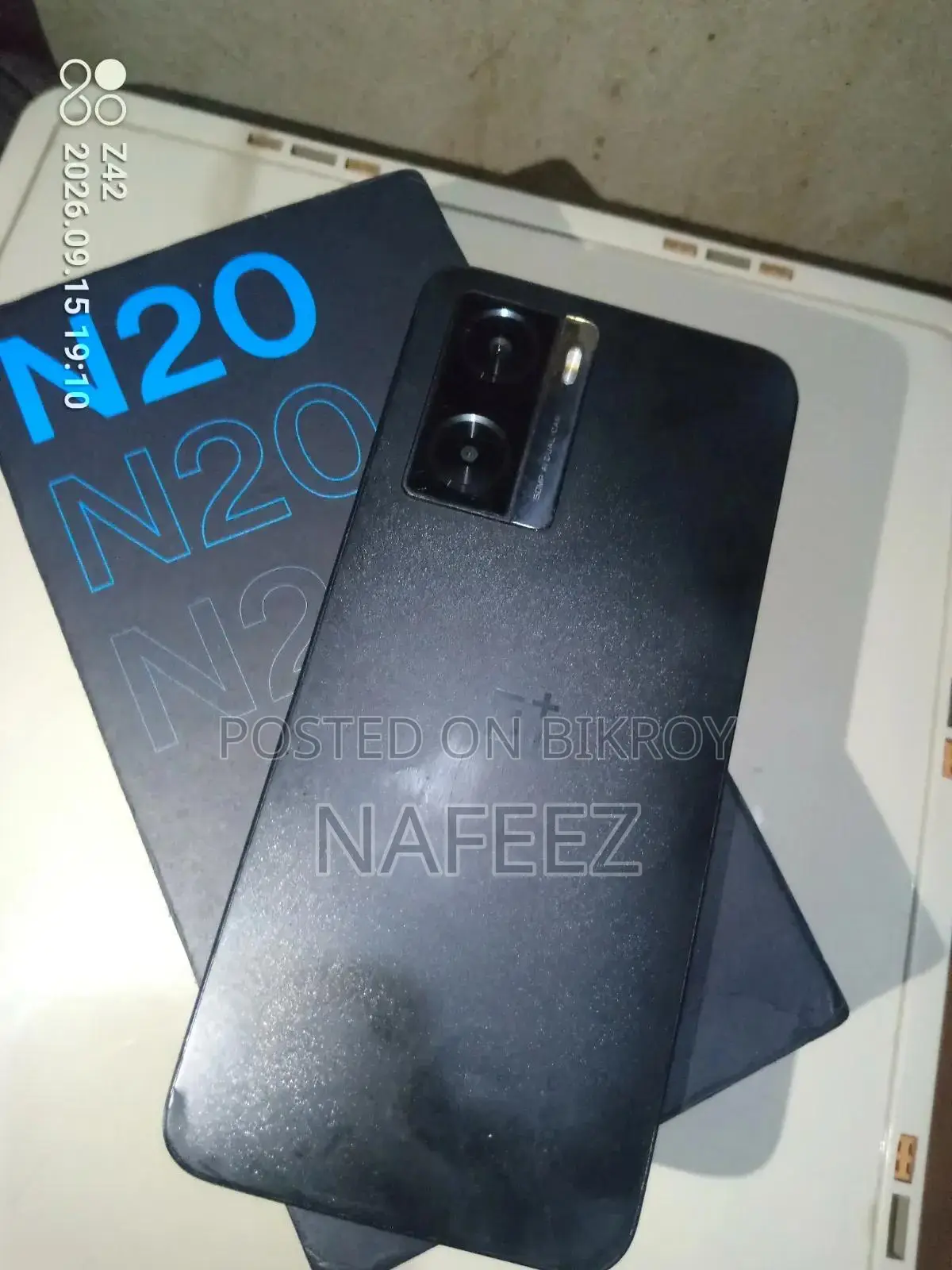 ওয়ানপ্লাস নর্ড এন২০ এসি ৬৪ জিবি ব্ল্যাক