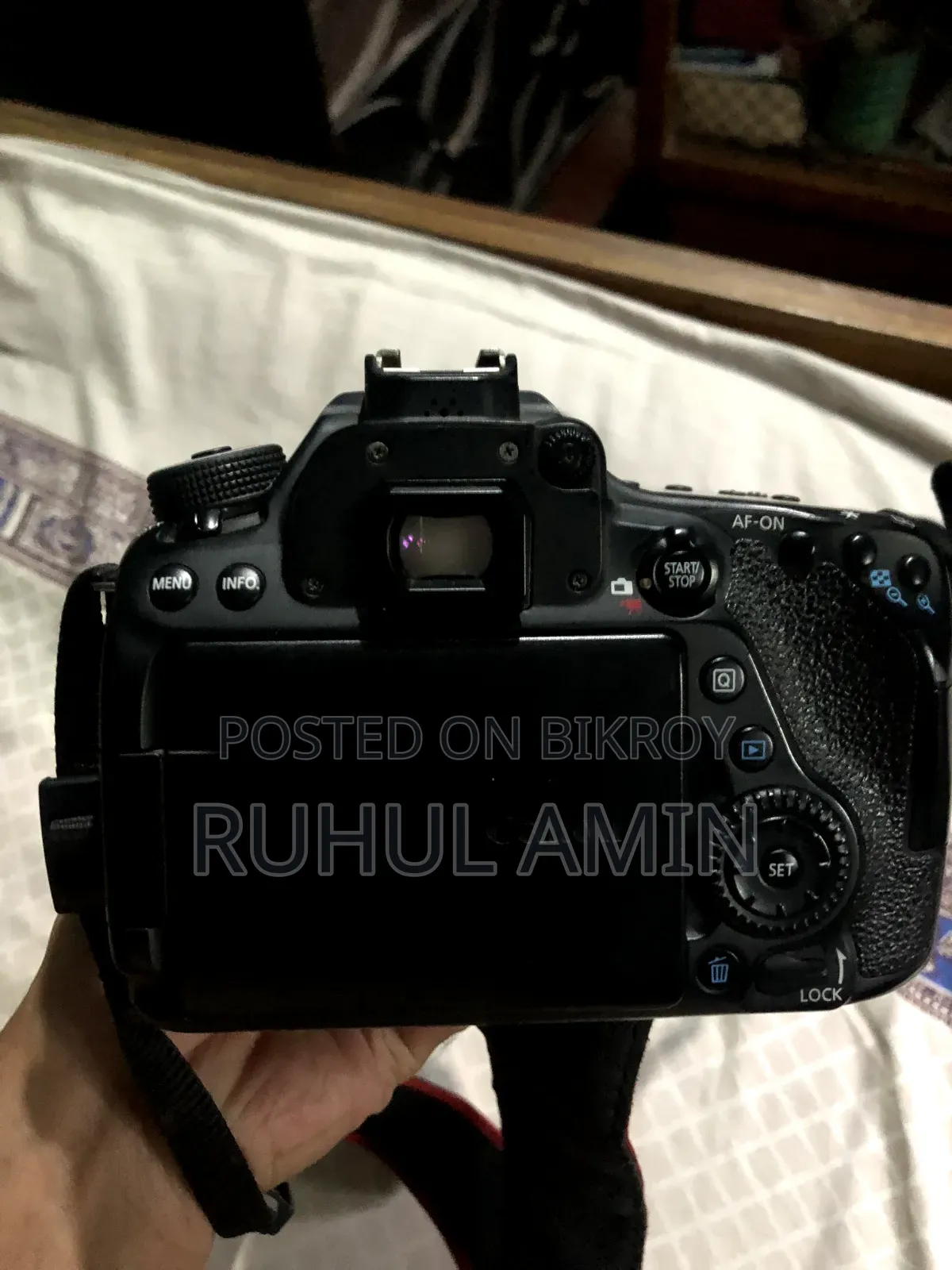 Canon 80D Lens 55-250mm