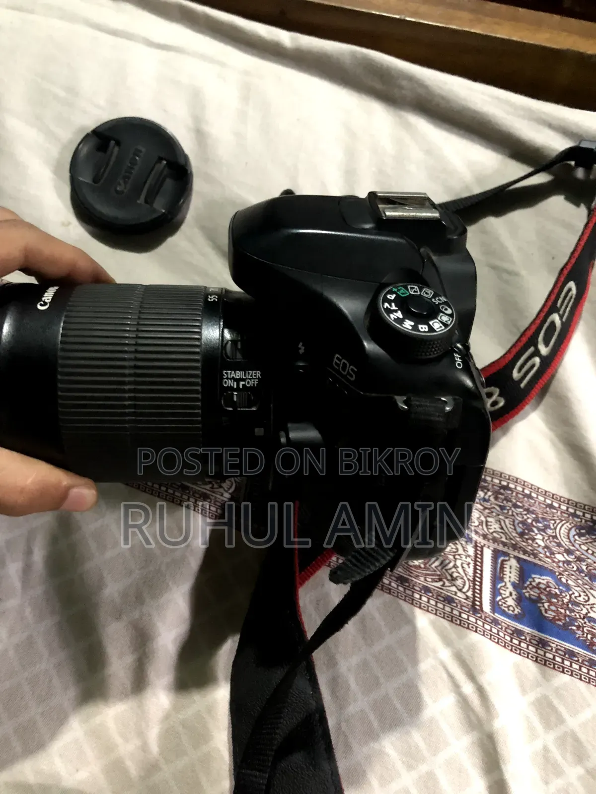 Canon 80D Lens 55-250mm