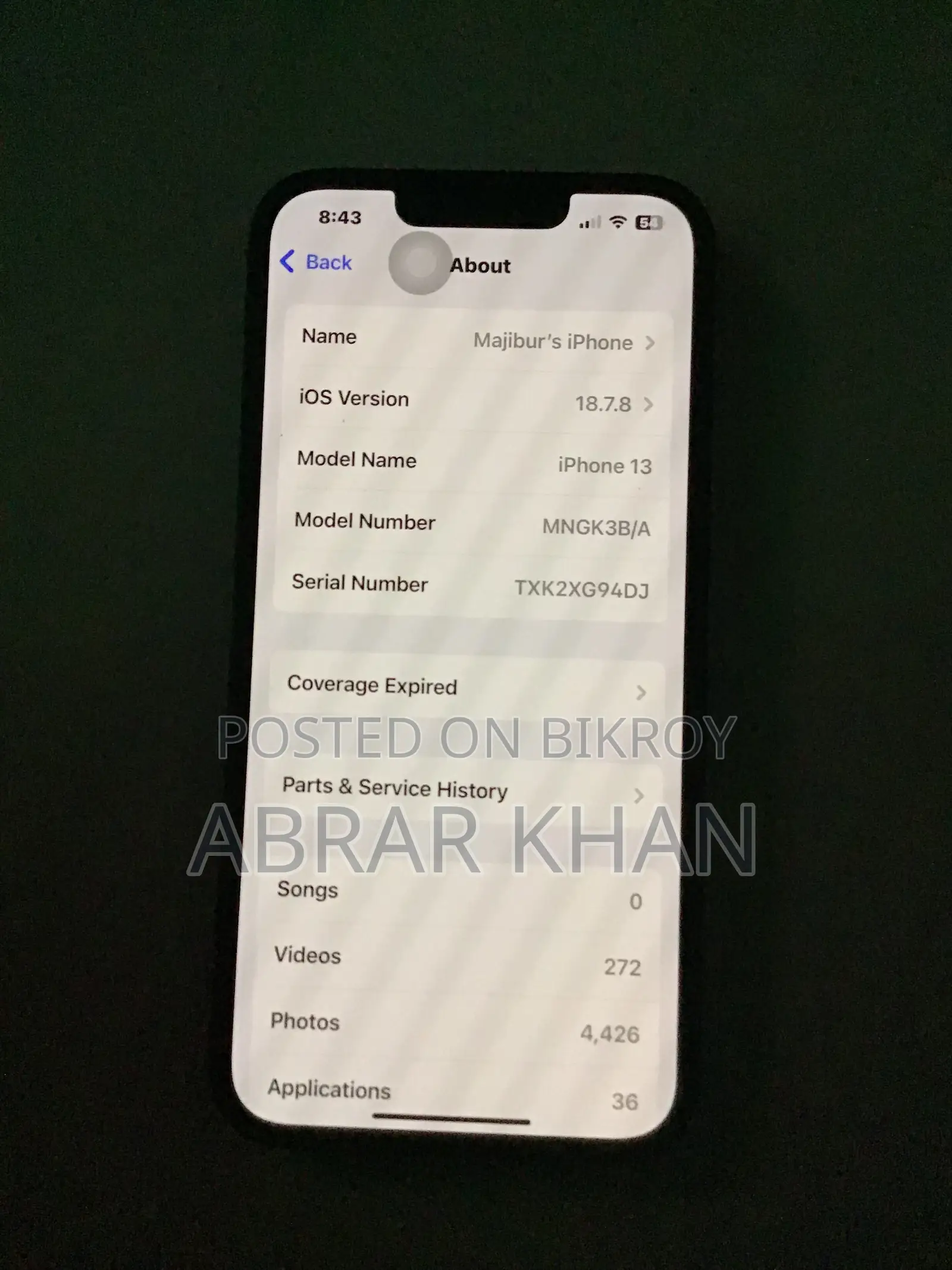 Apple iPhone 13 128 GB Green