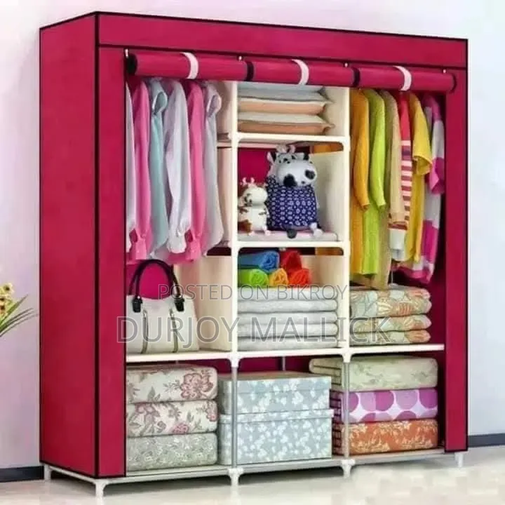 Portable 3 Layer Wardrobe