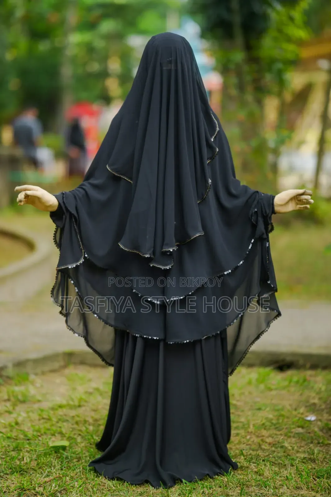 Hijab Niqab Burqa Safa Set Burqa