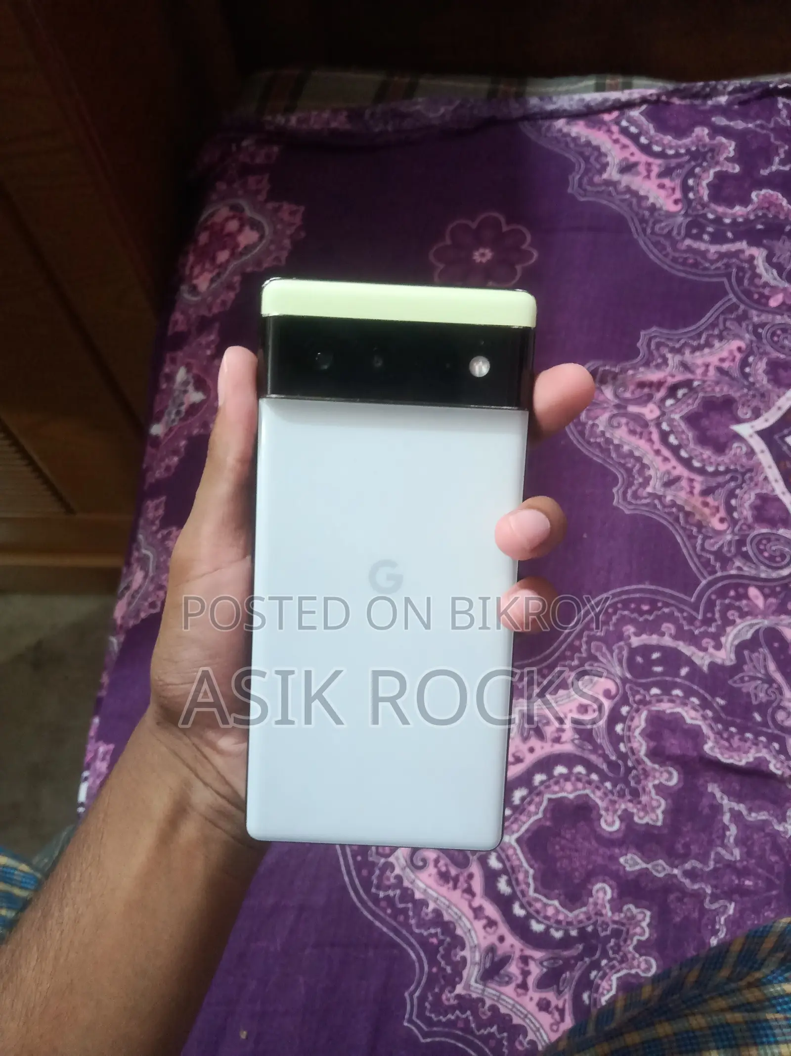গুগল পিক্সেল ৬ ১২৮ জিবি সাদা
