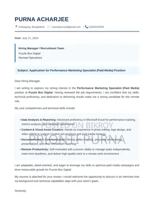 Part-Time Weekend CV