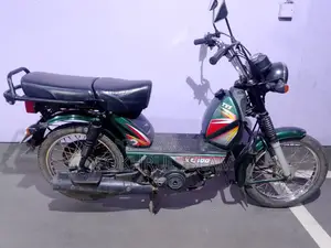 TVS XL 100 2018 Green