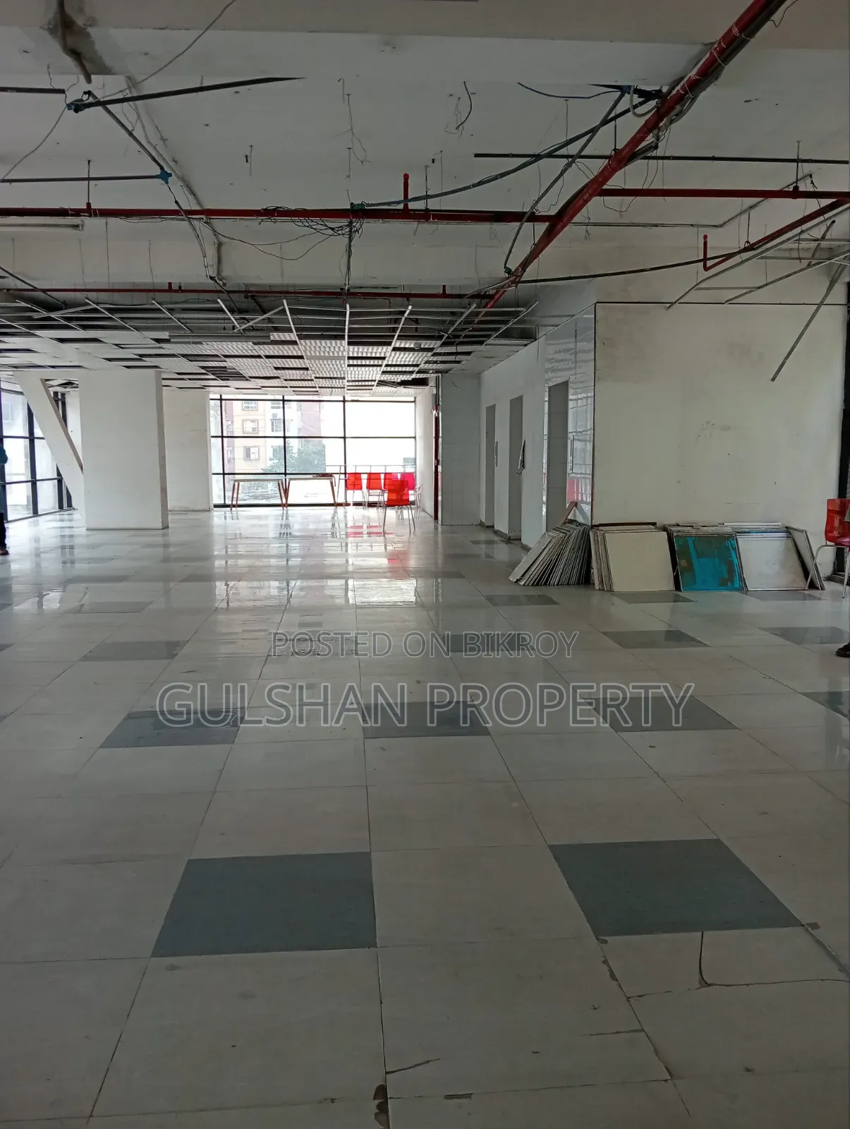 Open Space Rent for Restaurant and Office