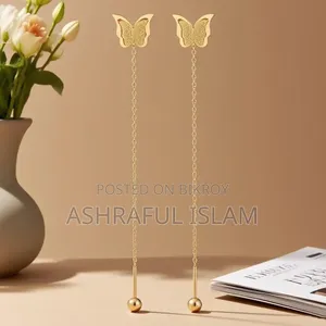 প্রজাপতি সুই সুতা কানের দুল