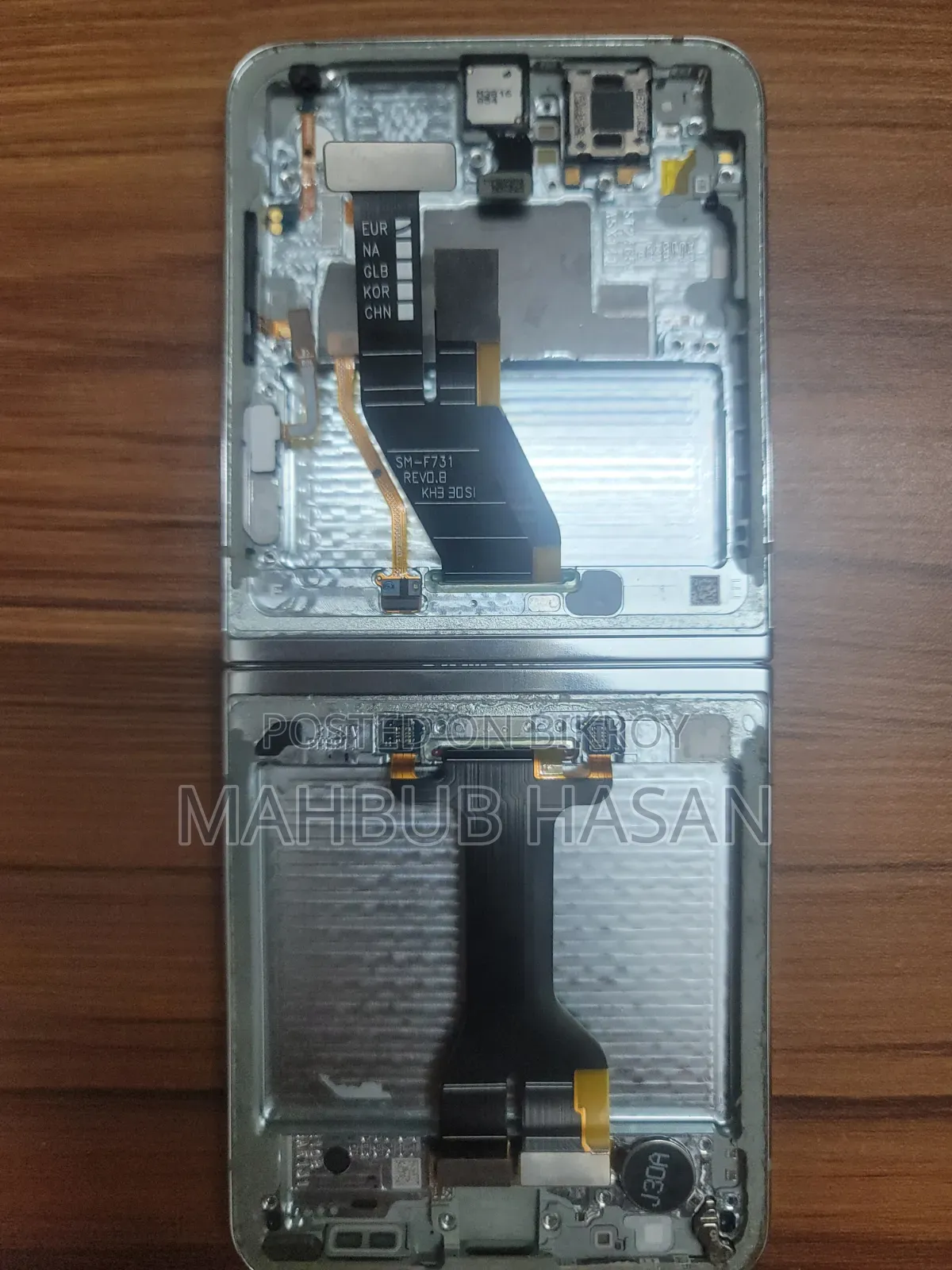 Z Flip 5 অরিজিনাল মিডল ফ্রেম (ব্যবহৃত, কিন্তু নতুনের মতো পরিষ্কার)