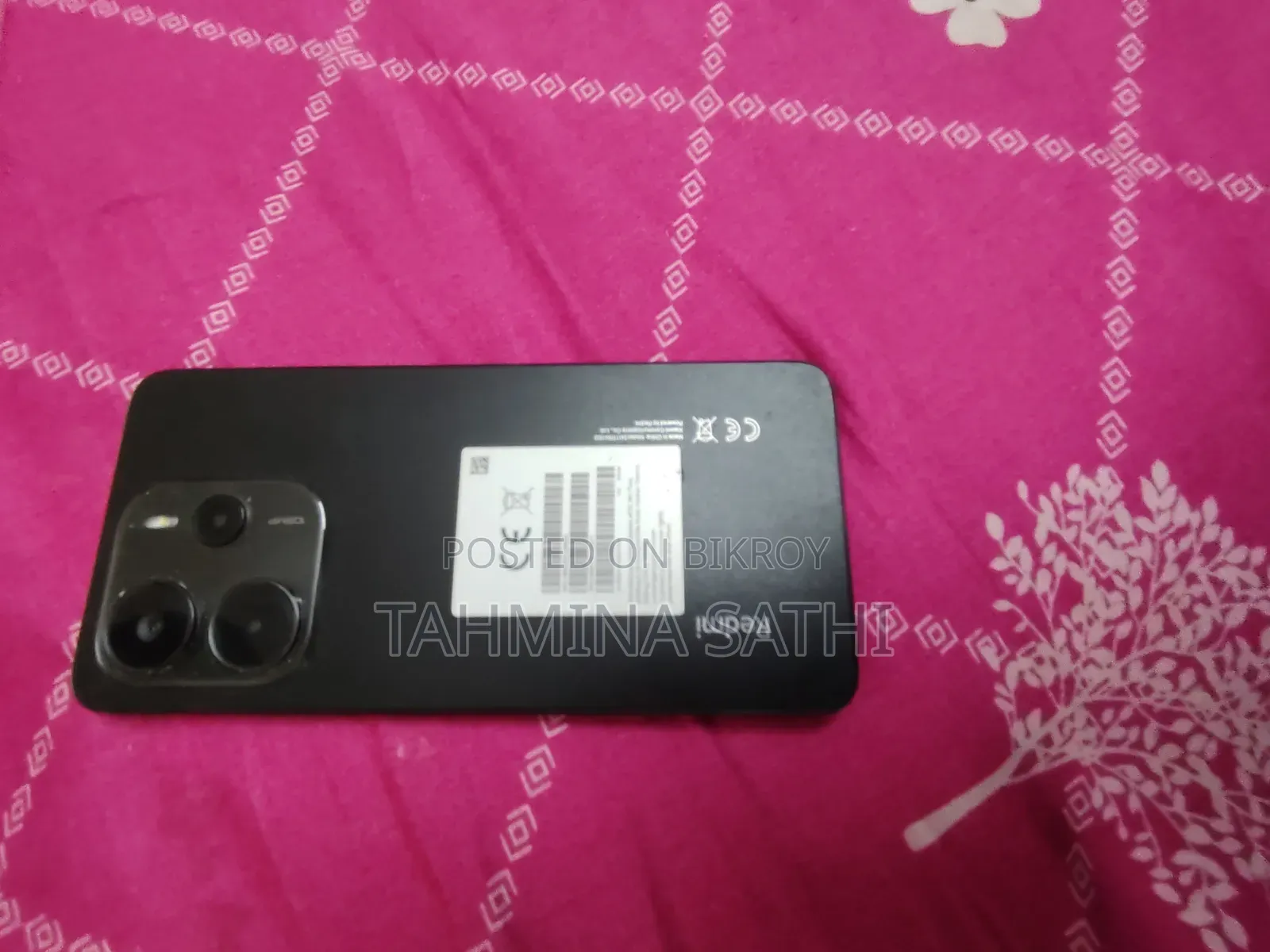 New Xiaomi Redmi Note 14 4G 256 GB Black