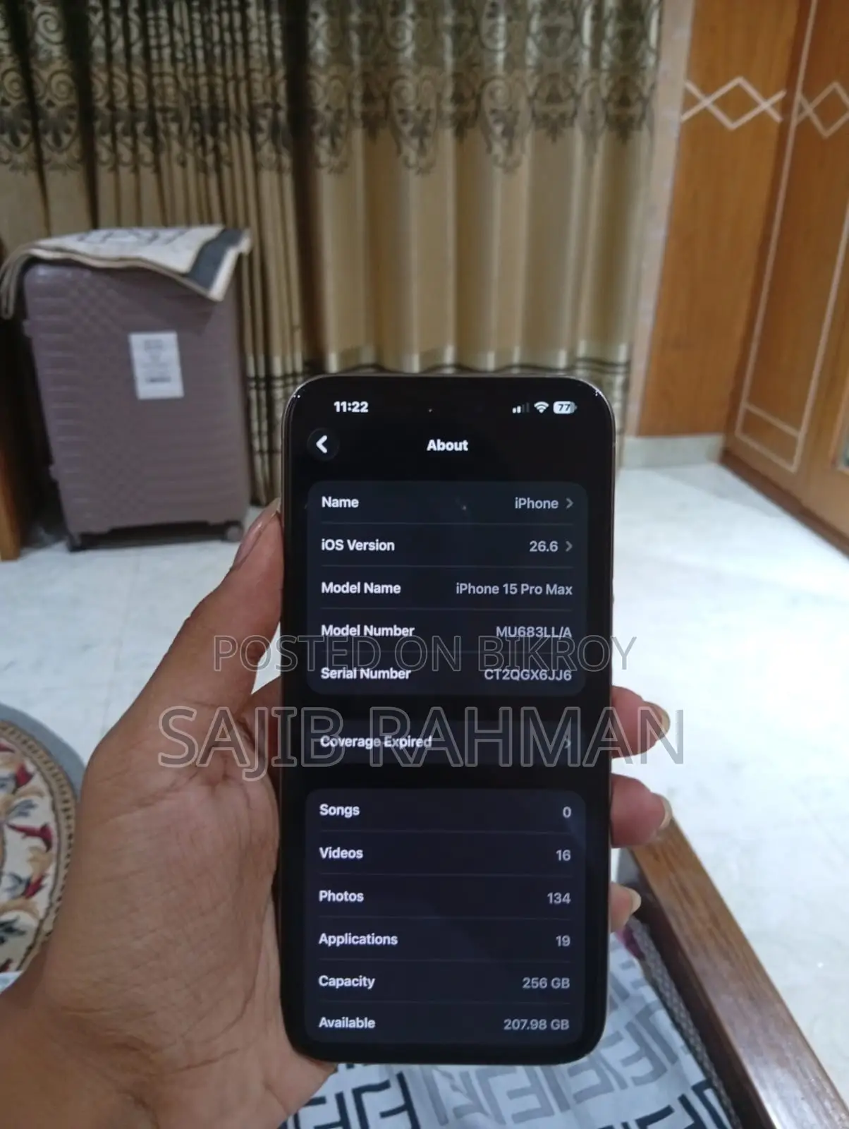 Apple iPhone 15 Pro Max 256 GB Gray