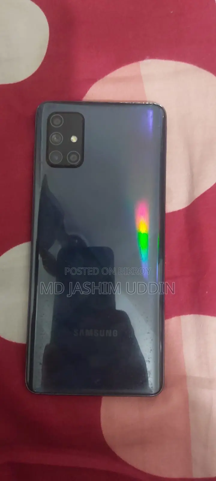 স্যামসাং গ্যালাক্সি এ৭১ ৫জি ১২৮ জিবি কালো
