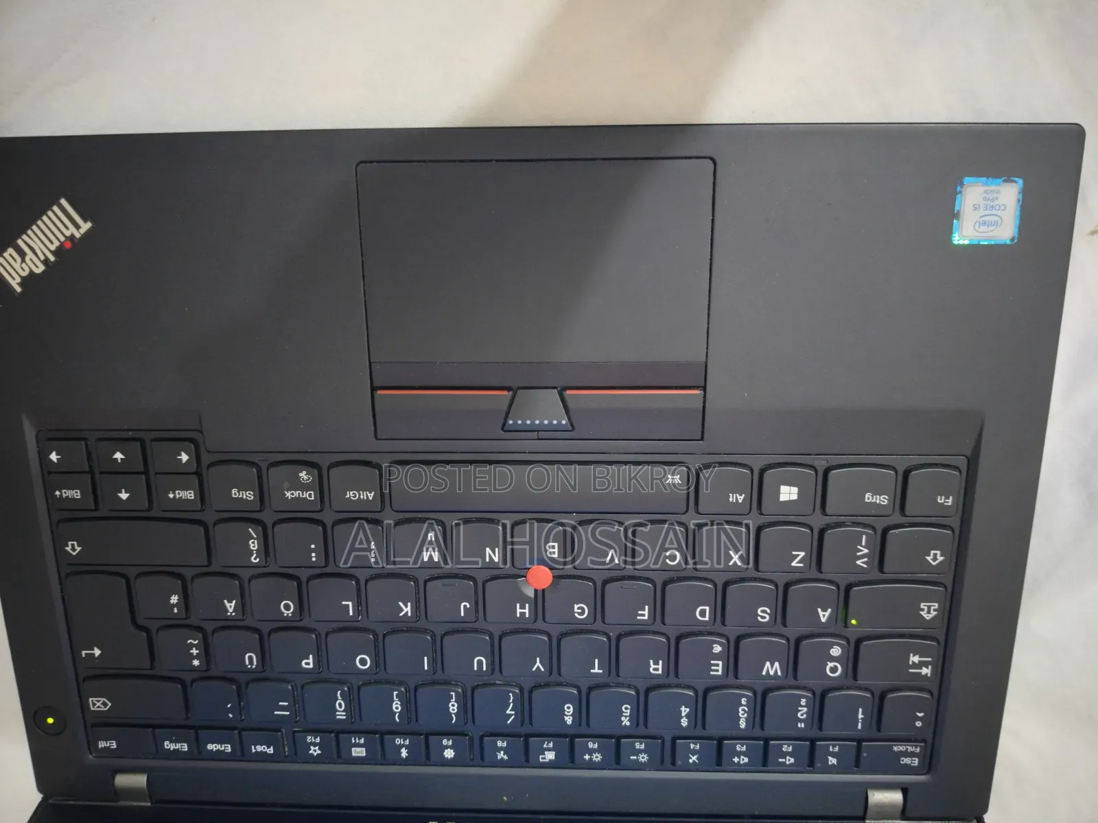 নতুন ল্যাপটপ Lenovo ThinkPad T470 ৮জিবি ইন্টেল কোর আই৫ এসএসডি ৫১২জিবি