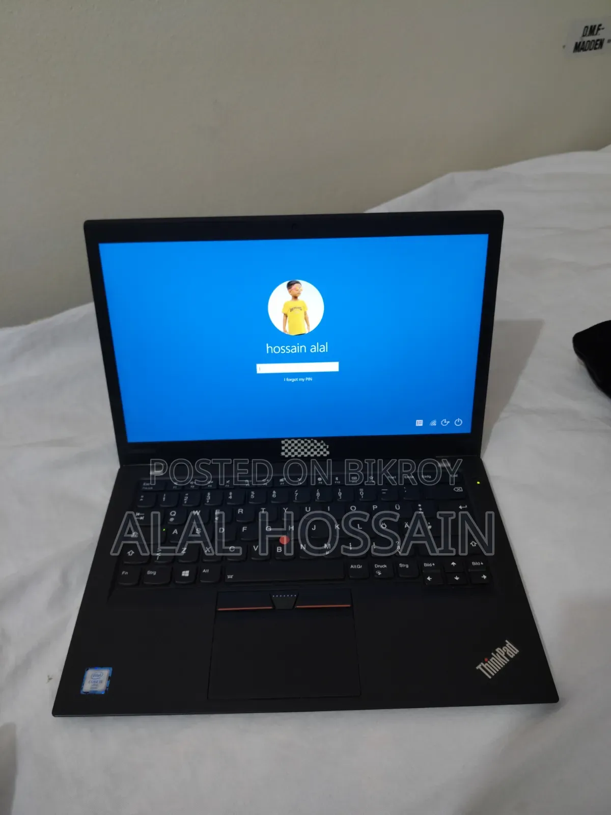 নতুন ল্যাপটপ Lenovo ThinkPad T470 ৮জিবি ইন্টেল কোর আই৫ এসএসডি ৫১২জিবি