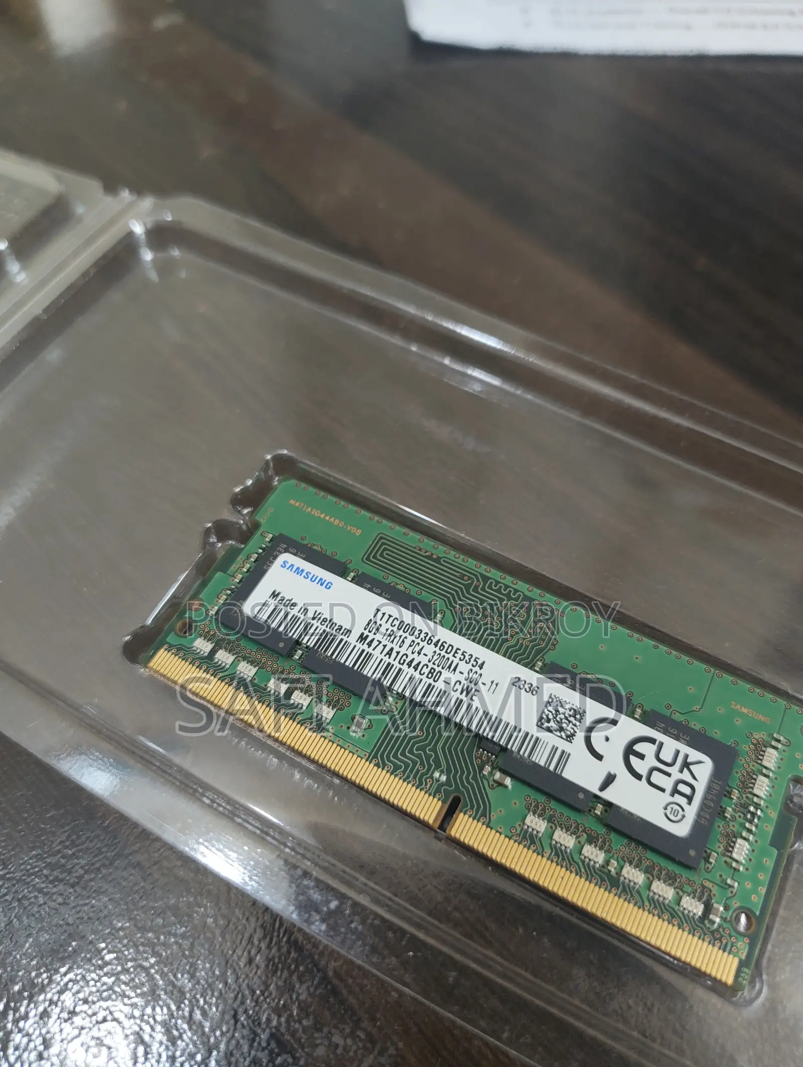 Samsung Oem 8gb Ddr4-3200 Laptop Ram
