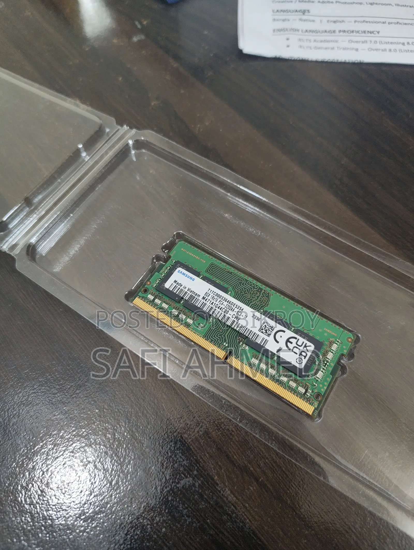 Samsung Oem 8gb Ddr4-3200 Laptop Ram