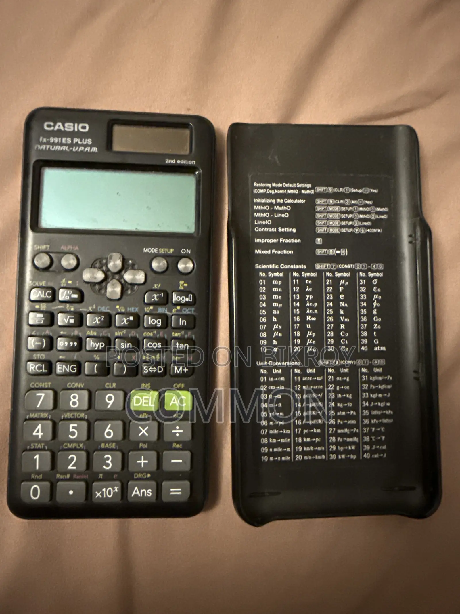 Casio FX-991 ES Plus 2nd Edition