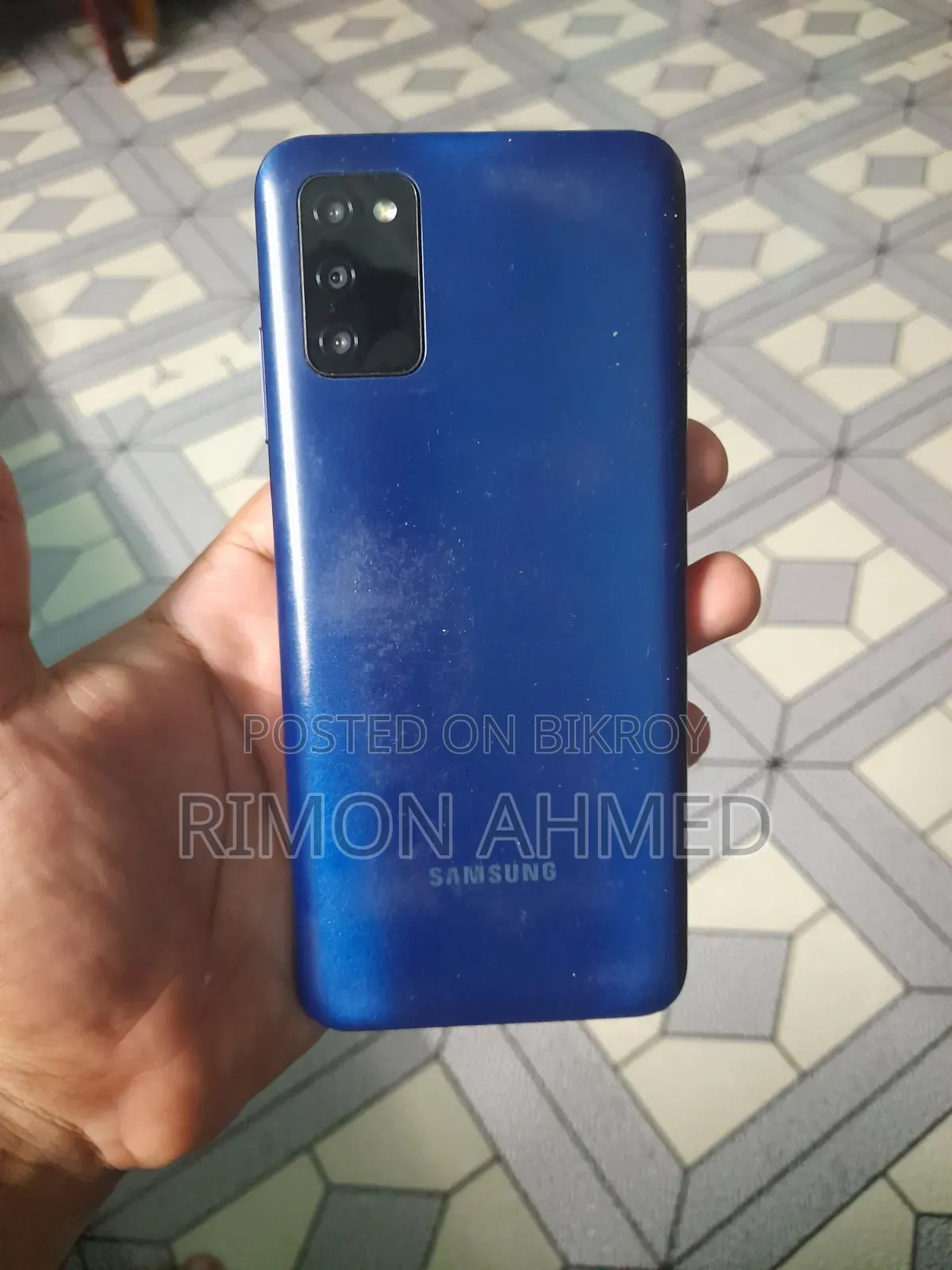স্যামসাং গ্যালাক্সি এ০৩এস ৬৪ জিবি নীল