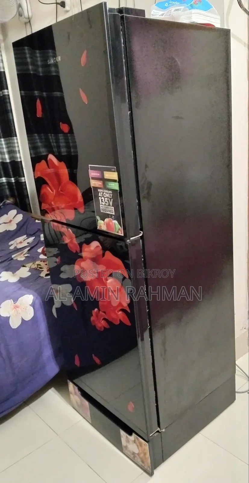 সিঙ্গার রেফ্রিজারেটর ১৮০ লিটার | নীল
Sku: Srref-Ss300-Ftds185-Bug