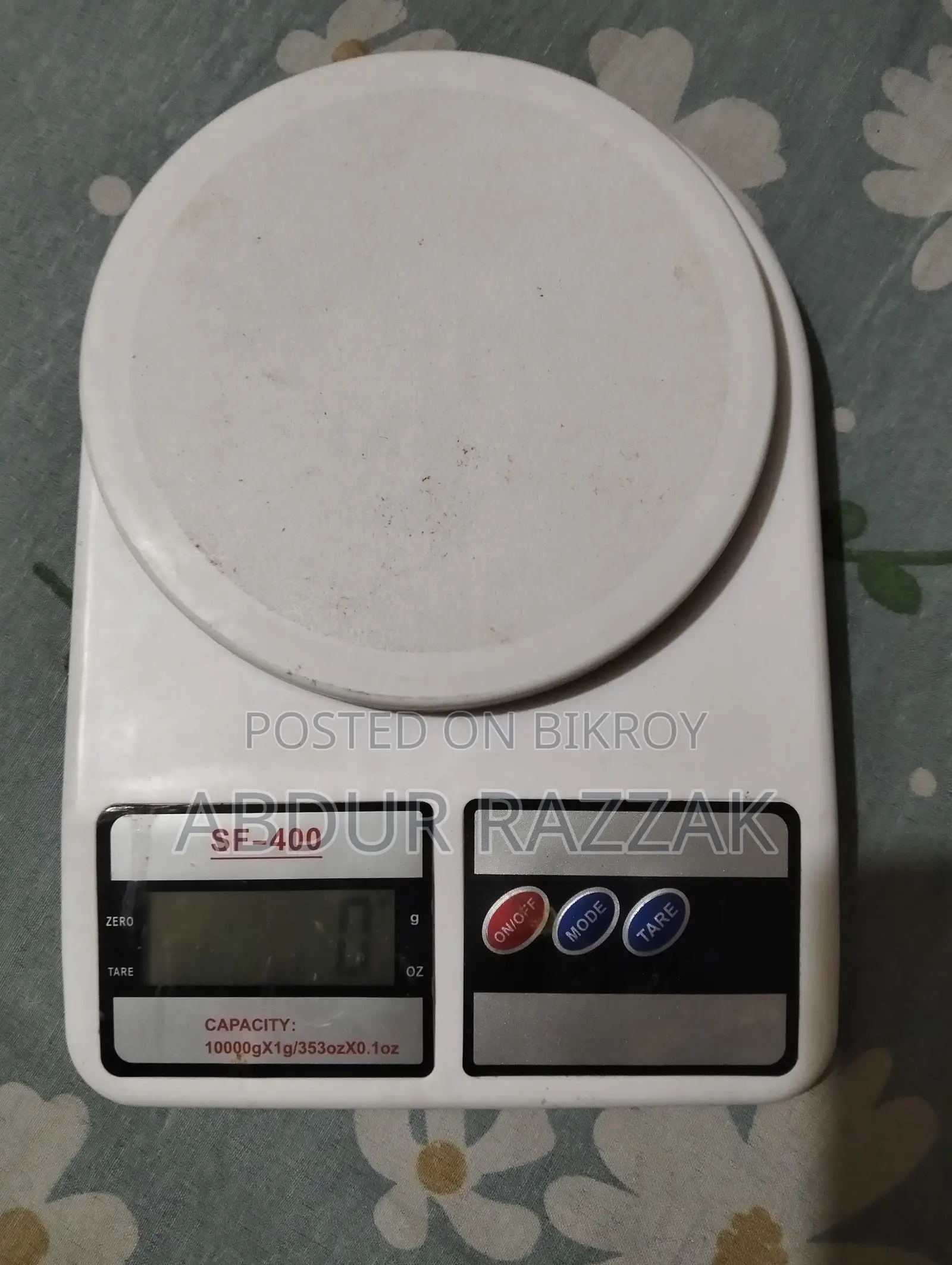 Electronic Kitchen Scale