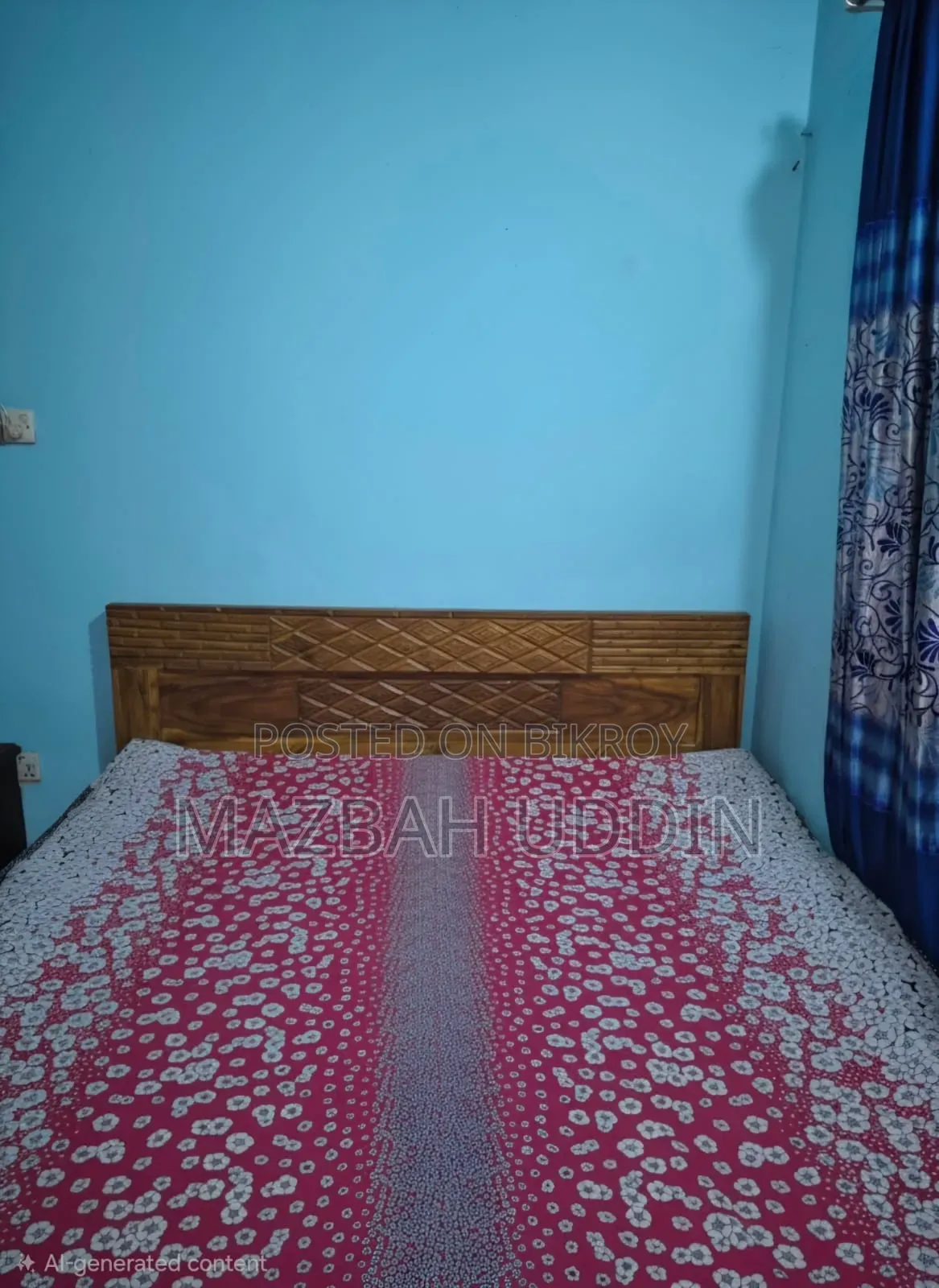 Wooden Bed