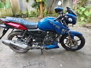 TVS Apache RTR 160 2V 2017 Blue