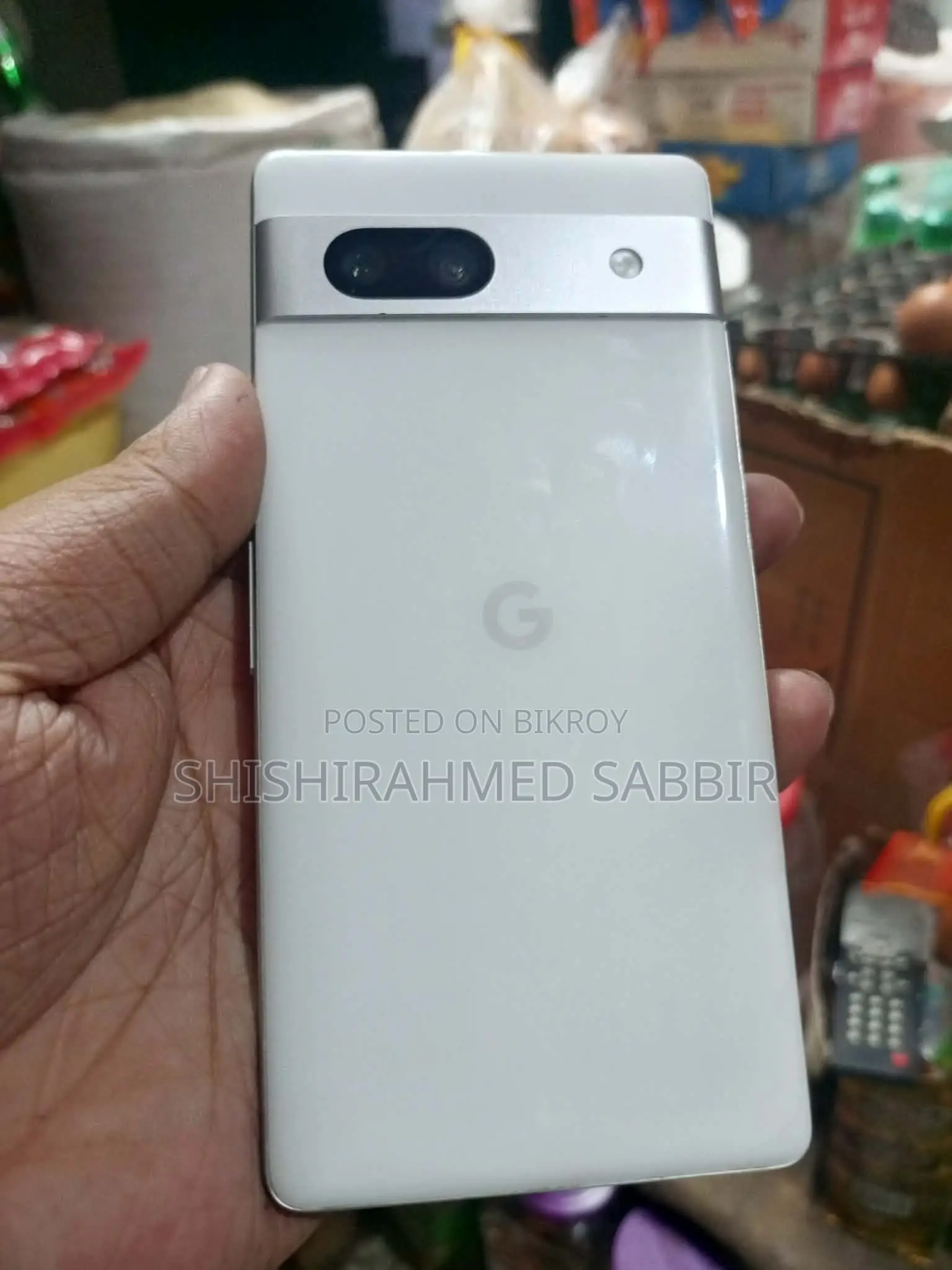 New Google Pixel 7a 128 GB White