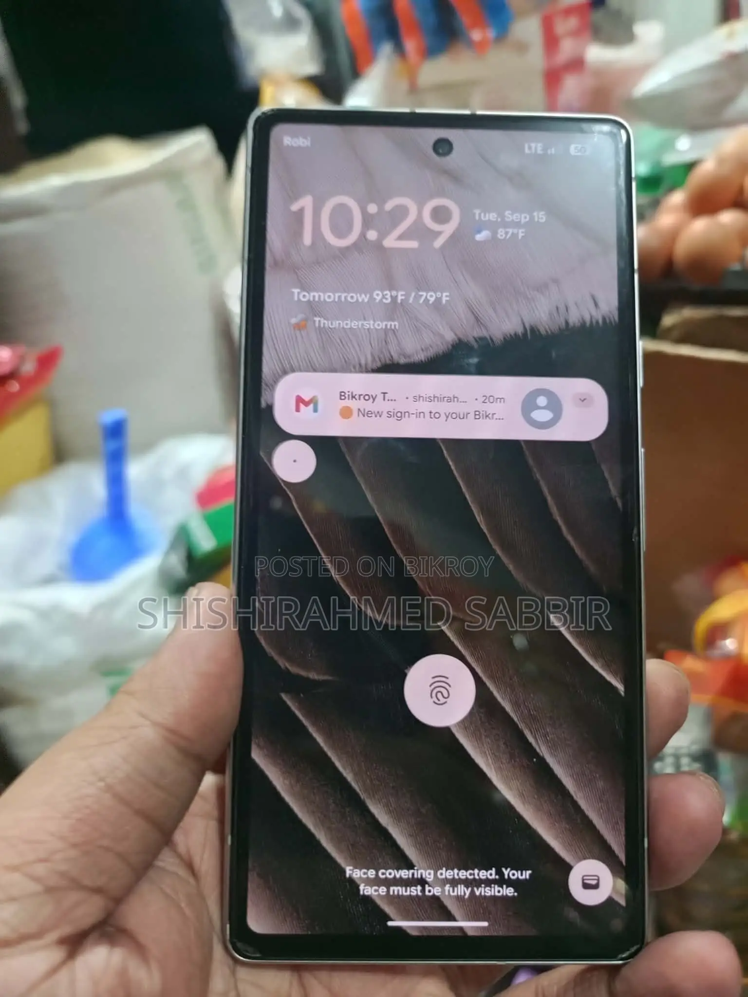 New Google Pixel 7a 128 GB White