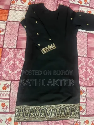 Georgette Worked Dress