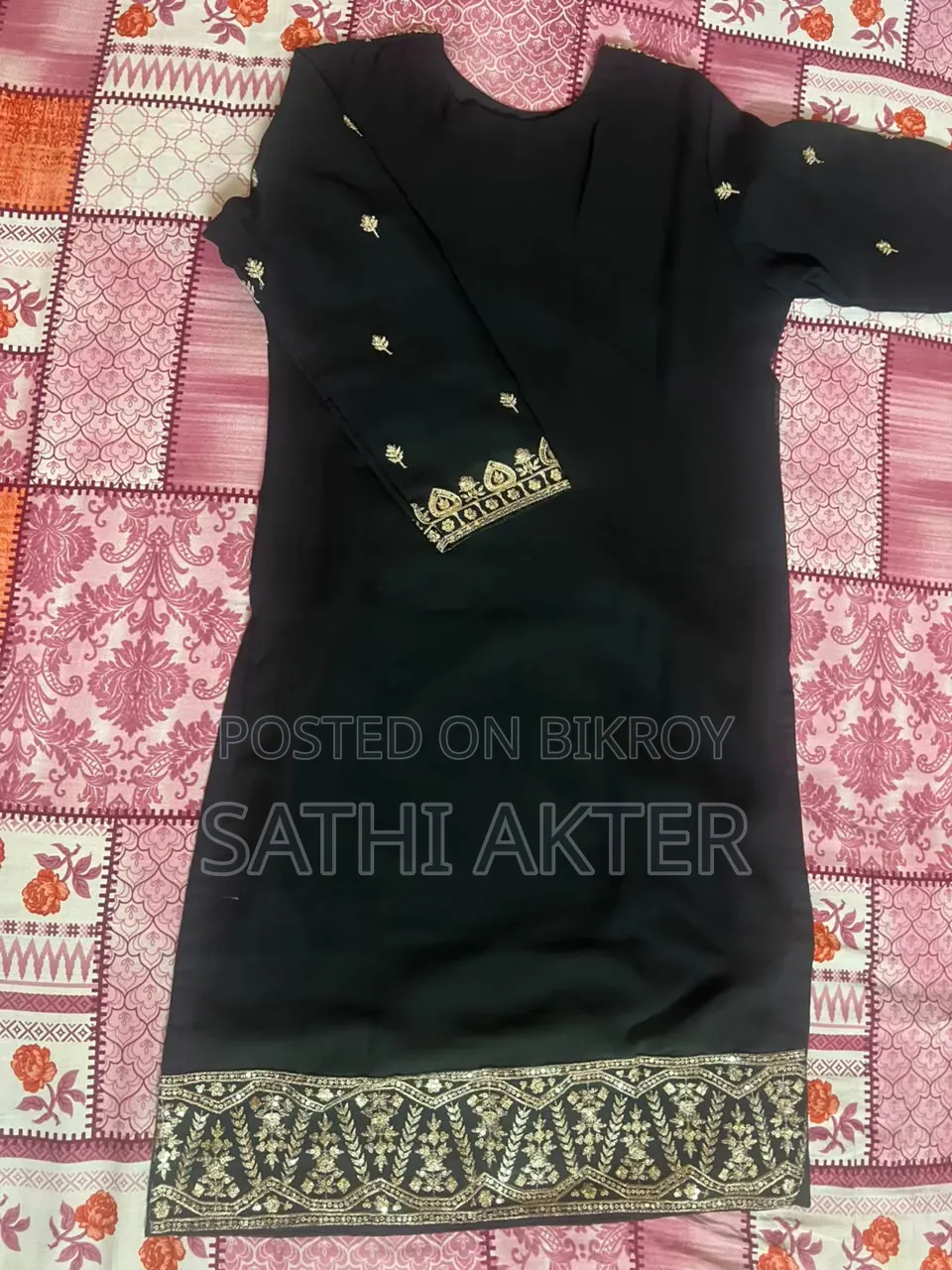 Georgette Worked Dress