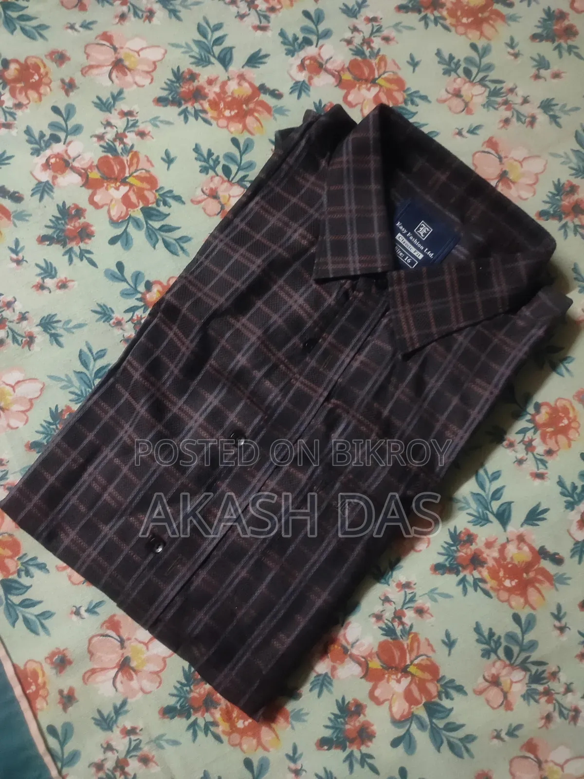 ফরমাল চেক শার্ট