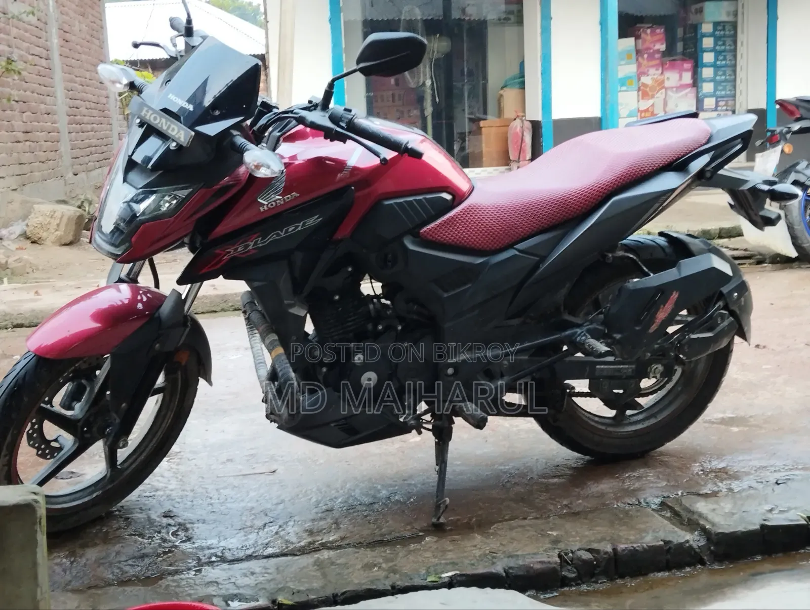 New Honda X-Blade 160 2021 Red