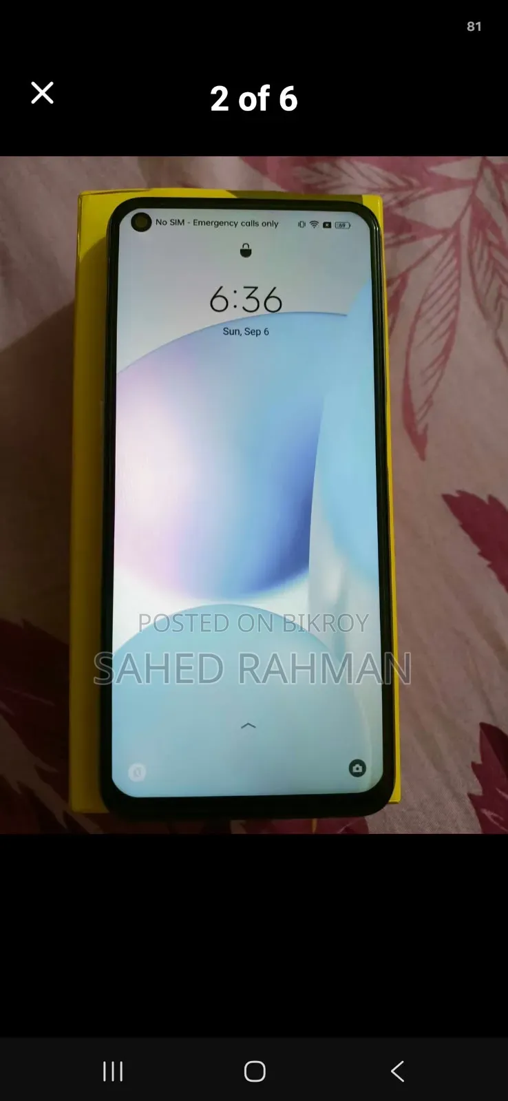 Realme 7 5G 128 GB Black