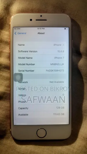 Apple iPhone 7 128 GB Pink