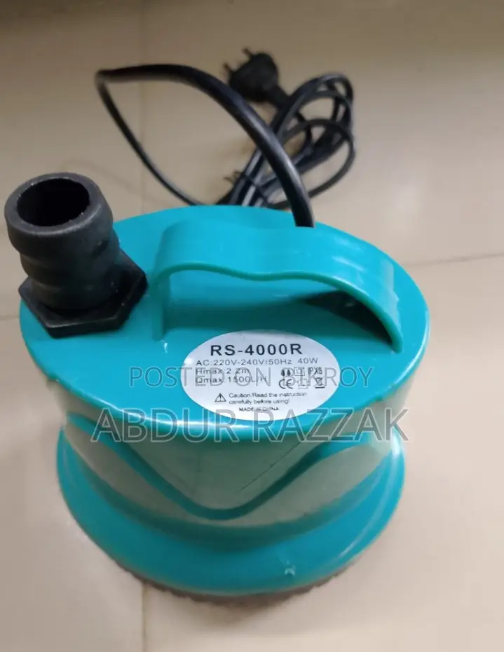 Chinese pump for aquarium