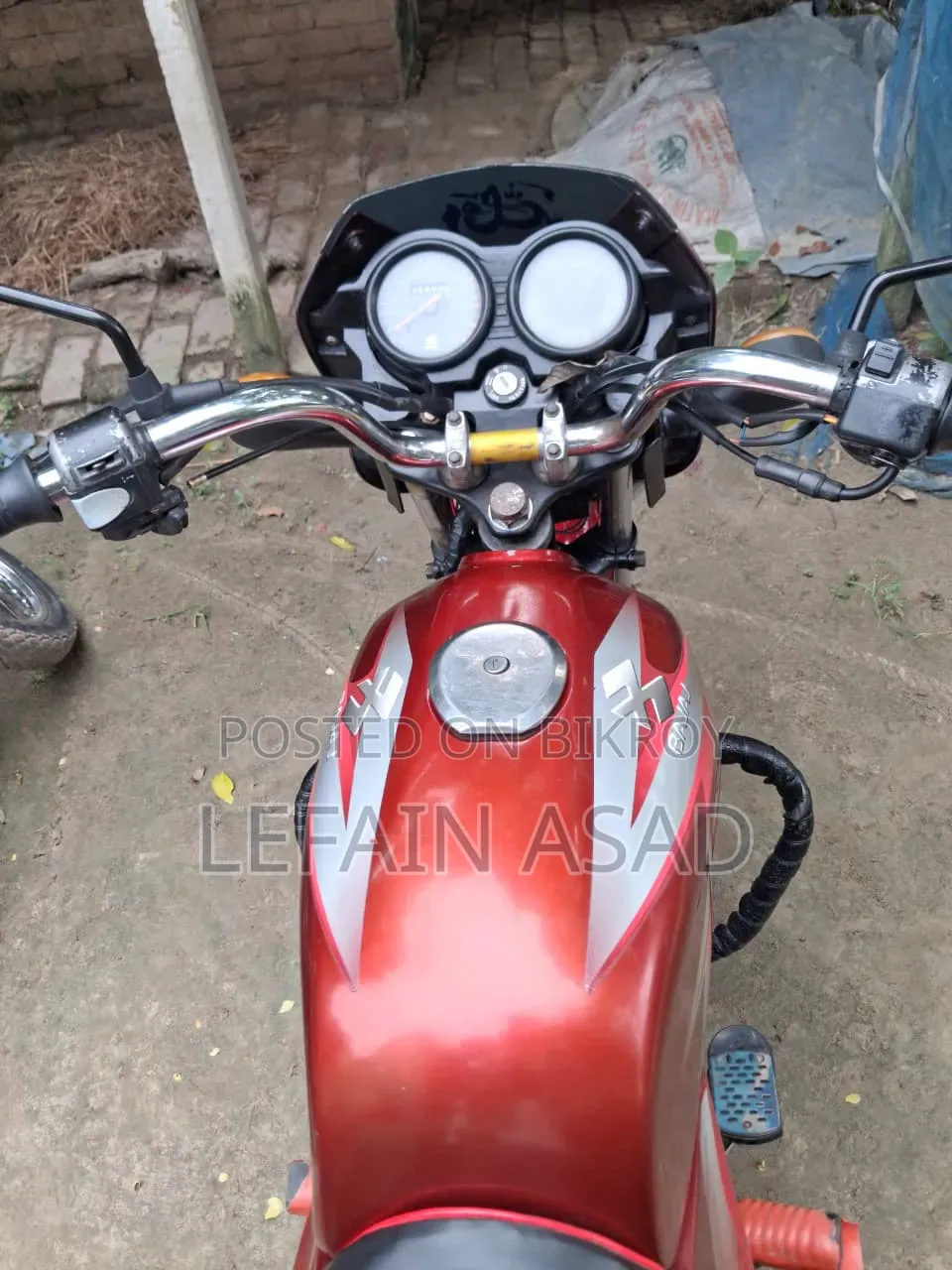 Bajaj CT 100 2016 Red