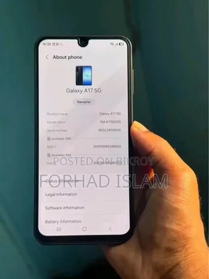 Samsung Galaxy A17 5G 256 GB Black