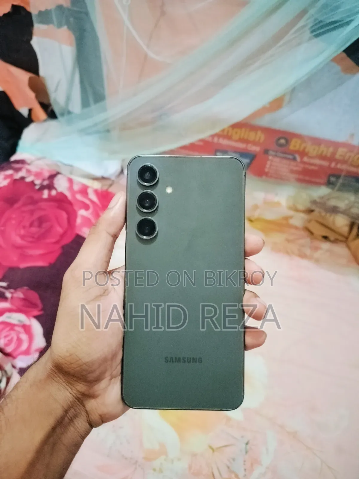 স্যামসাং গ্যালাক্সি এস২৪ এফই ২৫৬ জিবি ব্ল্যাক