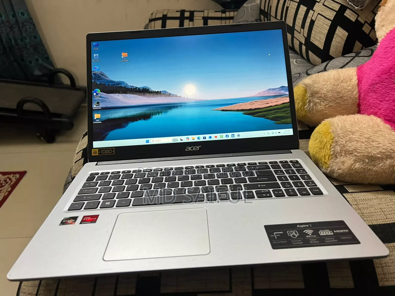 Laptop Acer Aspire 3 4GB Intel Core i3 SSD 128GB