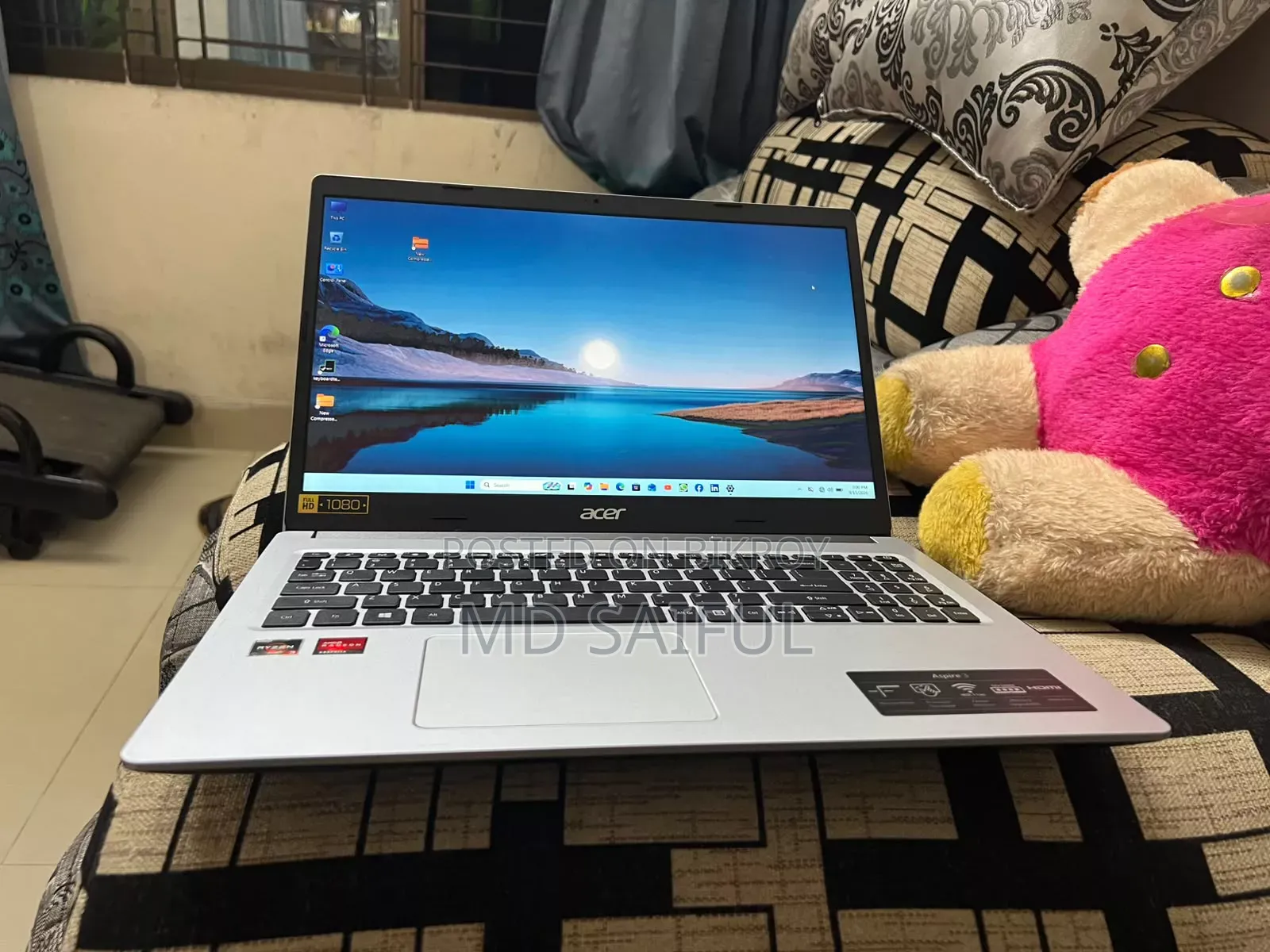 Laptop Acer Aspire 3 4GB Intel Core i3 SSD 128GB