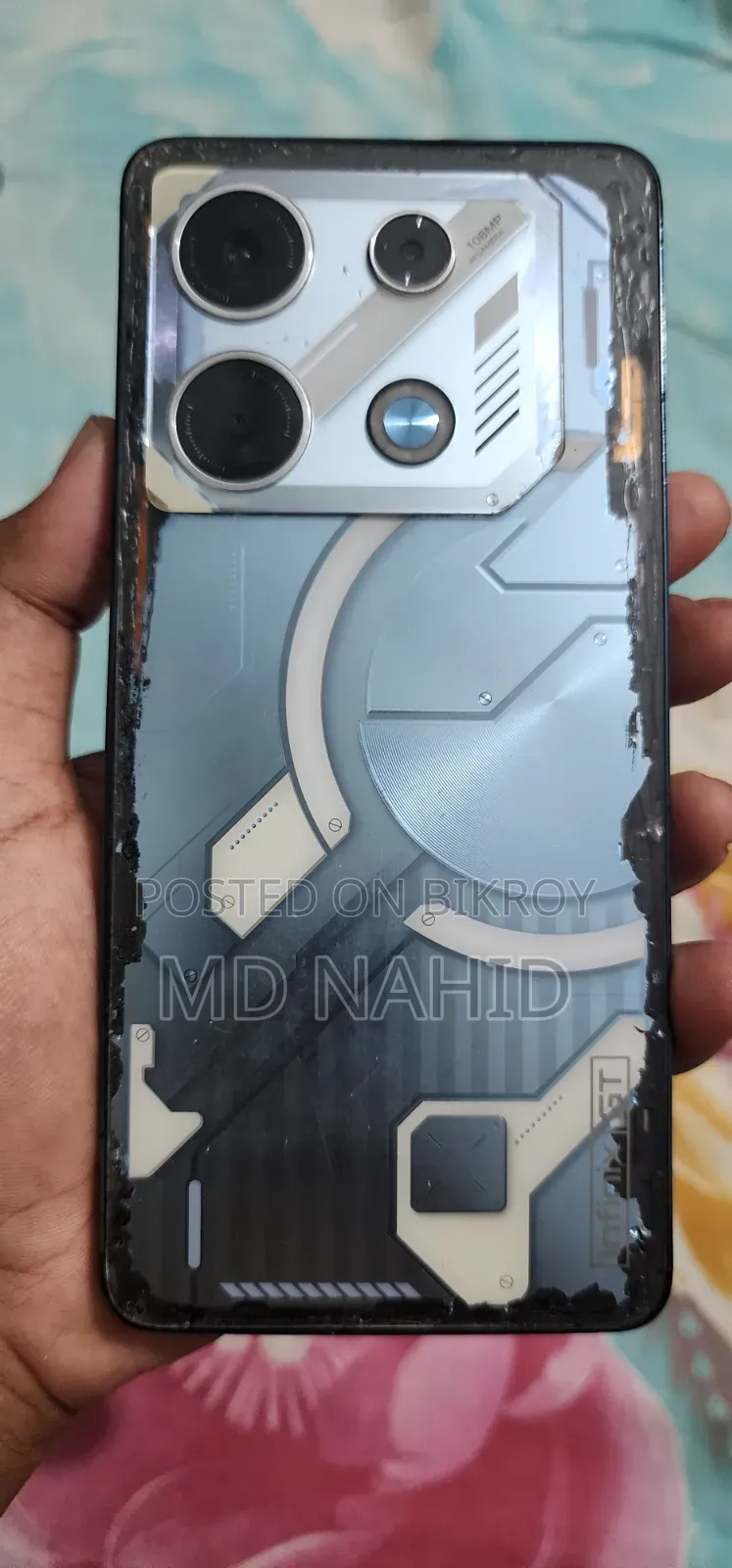 ইনফিনিক্স জিটি ১০ প্রো ২৫৬ জিবি কমলা
