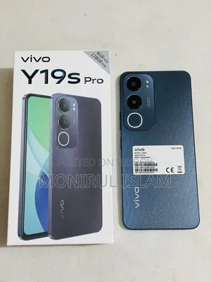 ভিভো ওয়াই১৯এস প্রো ১২৮ জিবি ব্ল্যাক