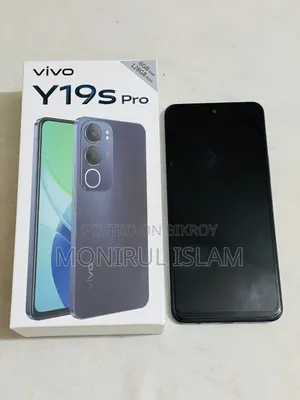 ভিভো ওয়াই১৯এস প্রো ১২৮ জিবি ব্ল্যাক