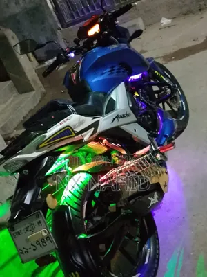 TVS Apache 160 4V 2019 Blue