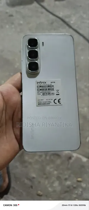 ইনফিনিক্স হট ৬০আই ২৫৬ জিবি সাদা