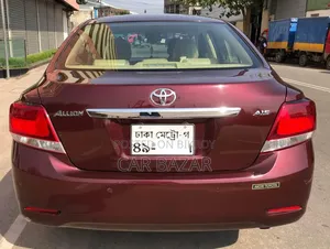 Toyota Allion 2017 Maroon