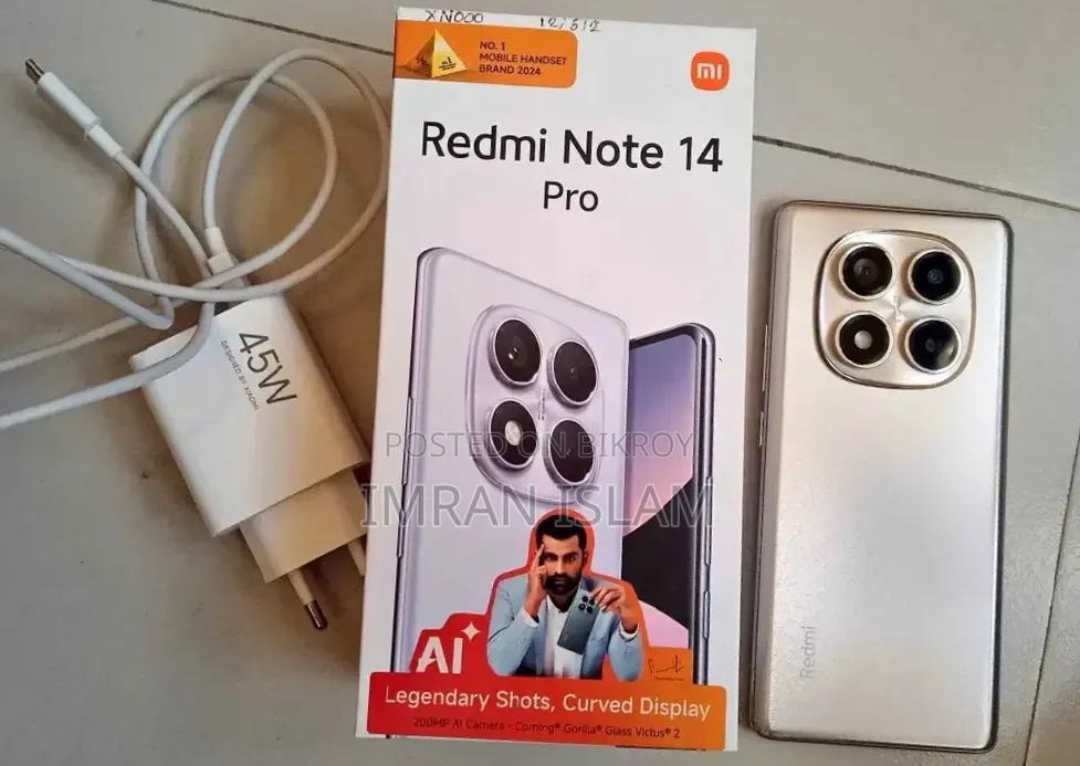 Xiaomi Redmi Note 14 Pro 256 GB Red