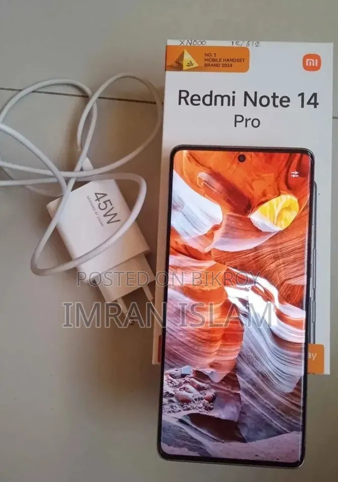 Xiaomi Redmi Note 14 Pro 256 GB Red