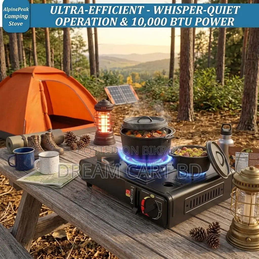 Portable Butane Gas Camping Stove BDZ-155-A