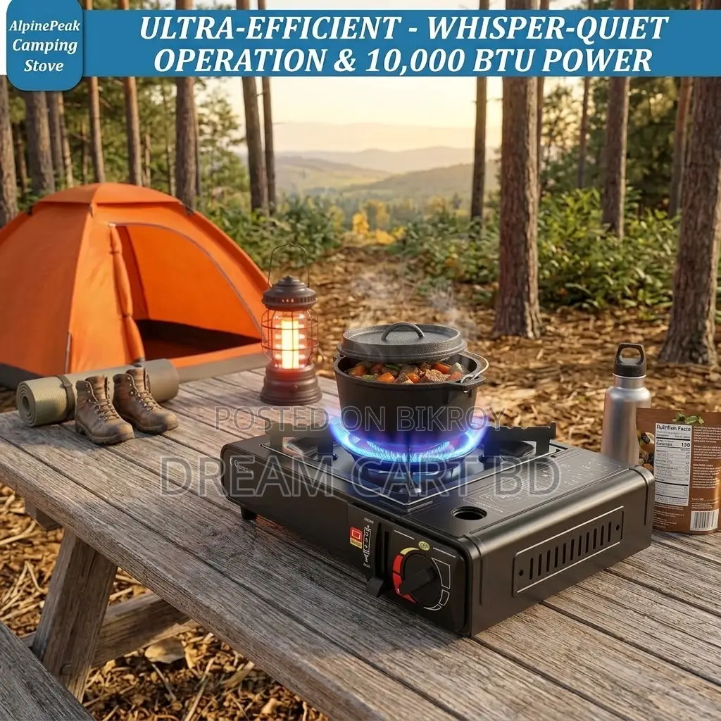 Portable Butane Gas Camping Stove BDZ-155-A